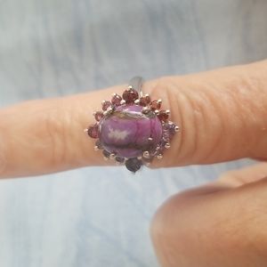 Mojave Purple Turquoise Sterling Silver Ring